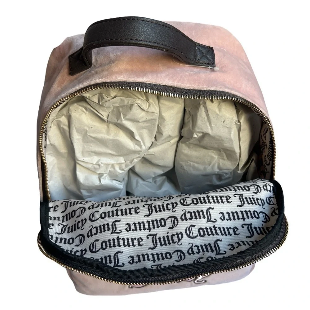 NWT Juicy Couture Velvet Backpack